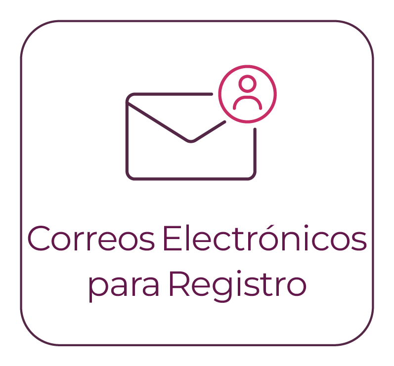 Correo electrónico para registro