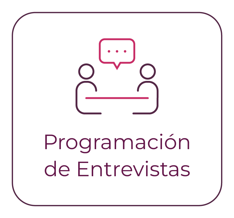 Programación de entrevistas